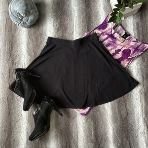 Black Skater Skirt